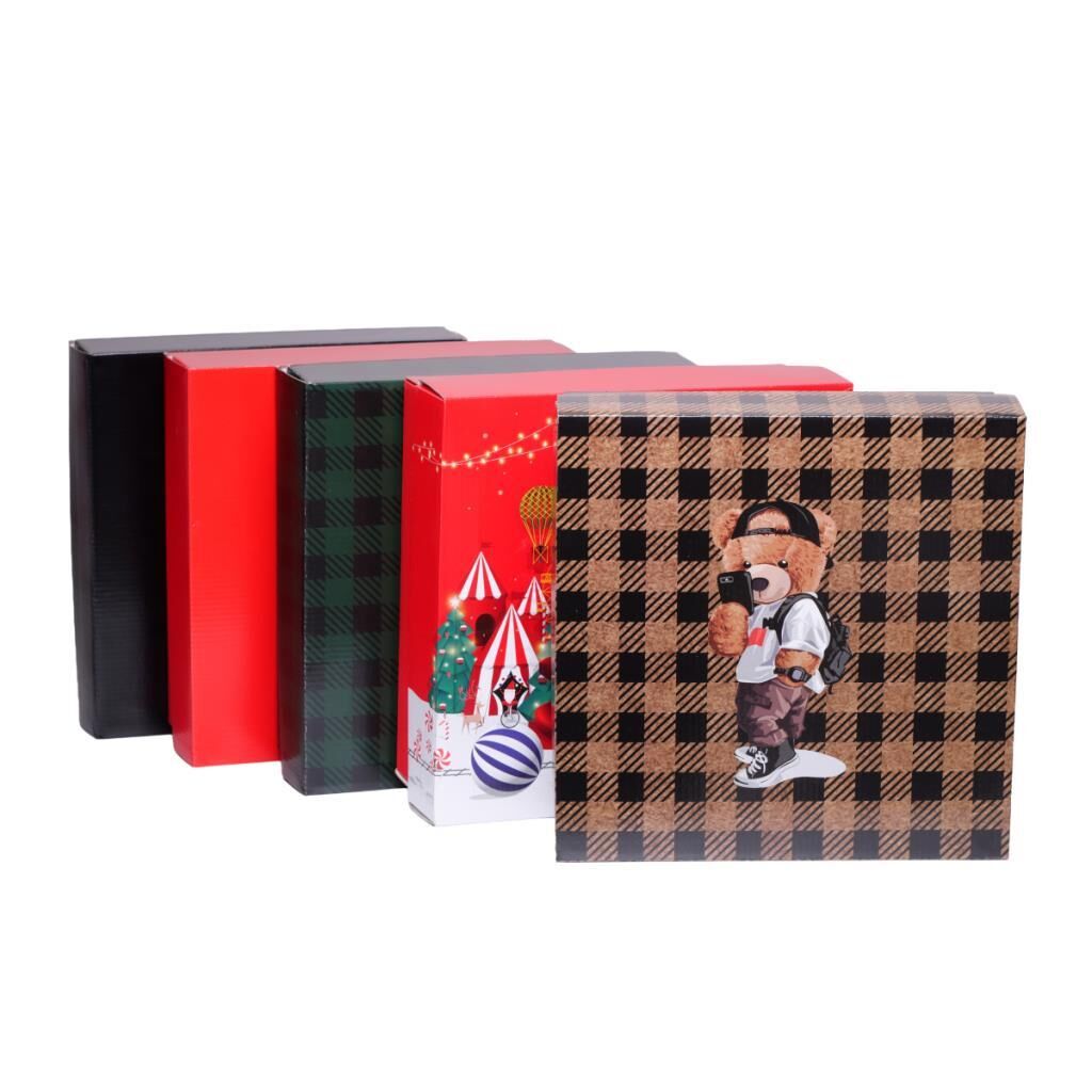 25x25x9 cm Kapaklı Hediye Kutusu