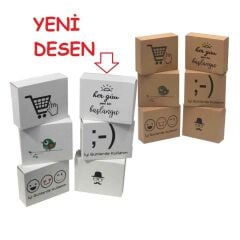 17x12,5x7,5 cm E Ticaret Karton Kargo Kutusu Kolisi