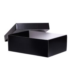 25x35x12 cm Kapaklı Ofset Kutu turuncu