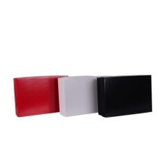 25x35x12 cm Kapaklı Ofset Kutu turuncu