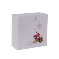 20x20x9 cm Kapaklı Kargo Kutusu ,Hediye Kutusu kırmızı