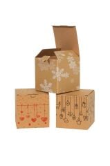 11x11x11 cm  E Ticaret Kargo Kutusu,Kupa bardak ,mug kutusu çizgi