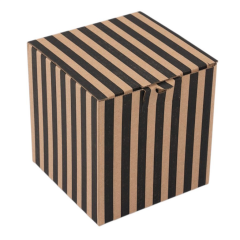11x11x11 cm  E Ticaret Kargo Kutusu,Kupa bardak ,mug kutusu 50 - siyah çizgi