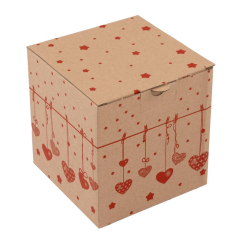 11x11x11 cm  E Ticaret Kargo Kutusu,Kupa bardak ,mug kutusu 50 - siyah çizgi
