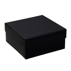 20x20x9 cm Kapaklı Kargo Kutusu ,Hediye Kutusu yılbaşı desen (kırmızı alt taban) - 25