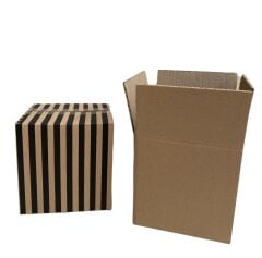 16x16x16 cm Çift Oluk E Ticaret Kargo Kolisi  baskısız