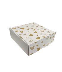 25,5x25,5x8,5 cm E Ticaret karton kargo kutusu baskısız
