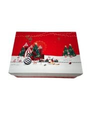 25x35x12 cm Kapaklı Ofset Kutu