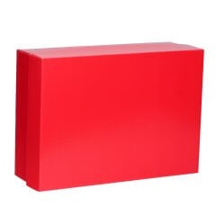 25x35x12 cm Kapaklı Ofset Kutu turuncu - 25