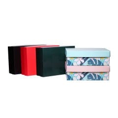 25x35x12 cm Kapaklı Ofset Kutu turuncu - 25