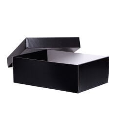 25x35x12 cm Kapaklı Ofset Kutu turuncu - 25