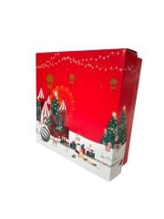 25x25x9 cm Kapaklı Hediye Kutusu SİYAH - 25