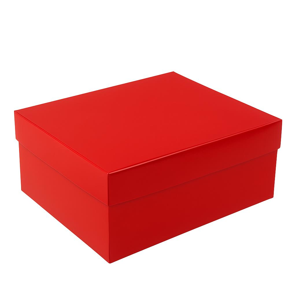 25x25x9 cm Kapaklı Hediye Kutusu SİYAH - 25
