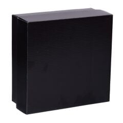 25x25x9 cm Kapaklı Hediye Kutusu beyaz
