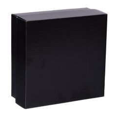 25x25x9 cm Kapaklı Hediye Kutusu beyaz