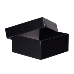25x25x9 cm Kapaklı Hediye Kutusu beyaz
