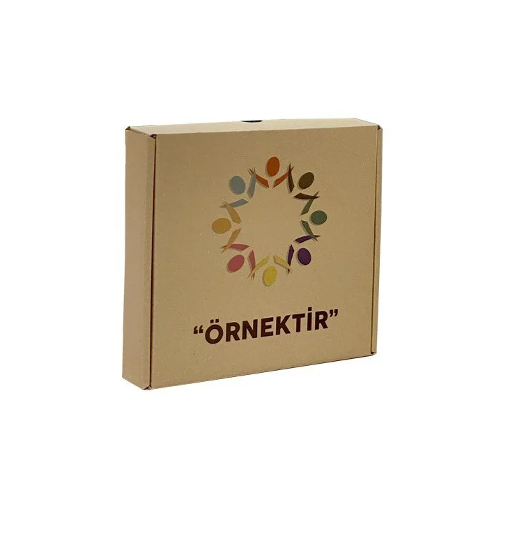 21x21x5 cm Özel Baskılı Kutu (25 adet)