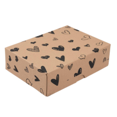 16,5x22x6,5 cm E Ticaret Kargo Kutusu 50 - kalp