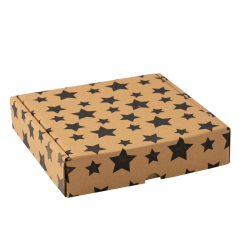 21x21x5 cm E Ticaret Kargo Kutusu 25 - siyah çizgi