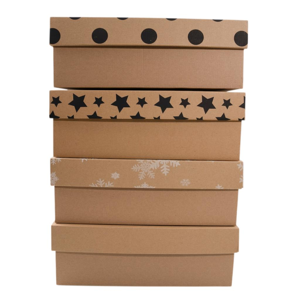 25x35x12 cm E Ticaret Karton Kapaklı Kargo Kutusu baskısız