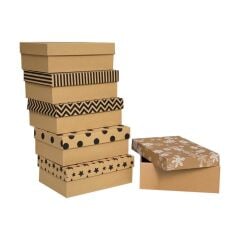 25x35x12 cm E Ticaret Karton Kapaklı Kargo Kutusu