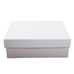 25x35x12 cm Kapaklı Beyaz Kargo Kutusu ,Hediye Kutusu baskısız