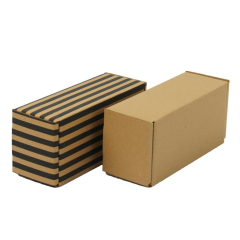 15x7x7 cm E Ticaret karton Kargo Kutusu 50 - siyah çizgi