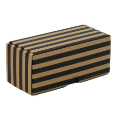 15x7x7 cm E Ticaret karton Kargo Kutusu 50 - siyah çizgi