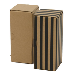 15x7x7 cm E Ticaret karton Kargo Kutusu 50 - siyah çizgi