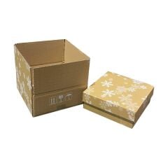 27x27x11,5 cm E Ticaret Karton Kargo Kolisi