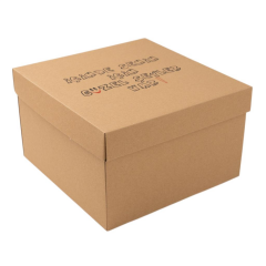 25x25x15 cm E Ticaret Karton Kapaklı Kargo Kutusu baskısız