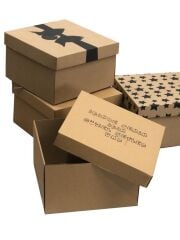 25x25x15 cm E Ticaret Karton Kapaklı Kargo Kutusu