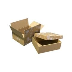 27x37x13,5 cm E Ticaret Karton Kargo Kolisi baskısız