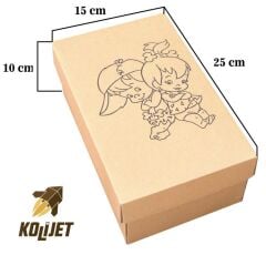 25x15x10 cm E Ticaret Kapaklı Kargo Kutusu