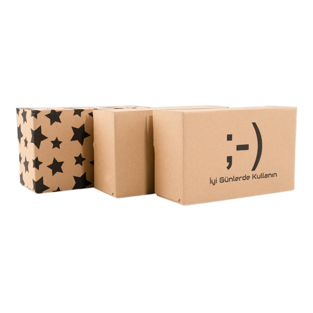 20x12,5x7,5 cm E Ticaret Karton Kargo Kutusu baskısız