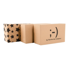 20x12,5x7,5 cm E Ticaret Karton Kargo Kutusu baskısız