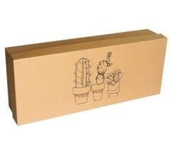 50x20x11 cm E Ticaret Kargo Kapaklı Kutusu