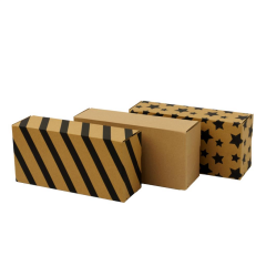 26x12,5x7,5 cm E ticaret Kargo Kutusu siyah çizgi - 50
