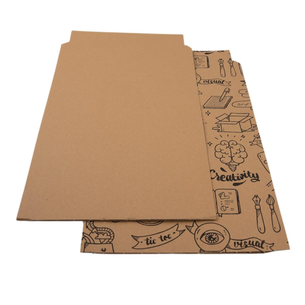 25*17cm E TİCARET KİTAP,ÇERÇEVE KARGO KUTUSU 20 - ilizyonist desen