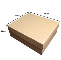 35x41x15 cm E Ticaret Karton Kapaklı Kargo Kutusu