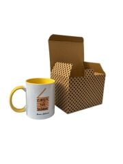 15x10x10 cm E Ticaret Kargo Kutusu,kupa bardak kutusu 50 - siyah yılbaşı desen