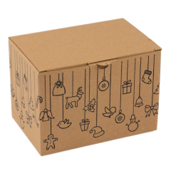 15x10x10 cm E Ticaret Kargo Kutusu,kupa bardak kutusu 50 - kırmızı kalp