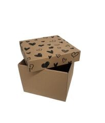 20x20x15cm Kapaklı Kargo Kutusu,Hediye Kutusu