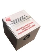 20x20x20 cm E Ticaret Kargo Kolisi Kutusu baskısız