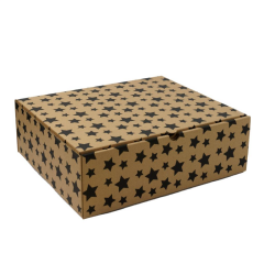 35x41x13 cm E Ticaret Karton Kargo Kutusu çizgi