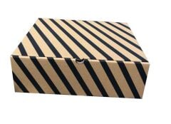 35x41x13 cm E Ticaret Karton Kargo Kutusu çizgi