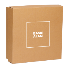 25x25x9  cm Özel Baskılı Kutu (25 adet)