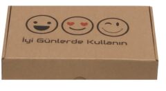 21,5x13x4 cm E Ticaret Kargo Kutusu 50 - EMOJİ