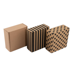 10x12x5 cm E Ticaret Karton Kargo Kutusu  takı,kozmetik vs 200 - siyah çizgi