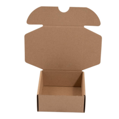 10x12x5 cm E Ticaret Karton Kargo Kutusu  takı,kozmetik vs 200 - siyah çizgi